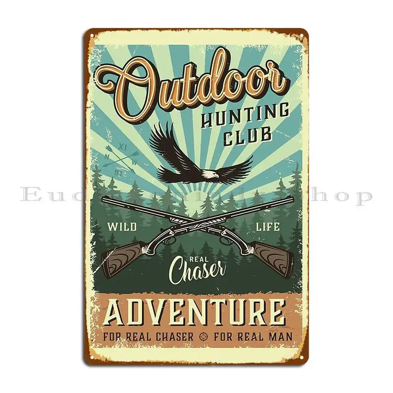 Outdoor Adventure Cinema - Açık Hava Av Kulübü Vintage Macera