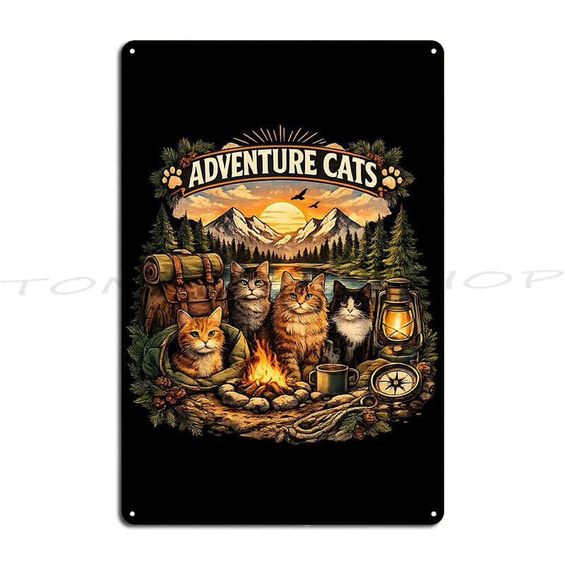 Outdoor Adventure Cinema - Maceracı Kediler Sevimli Kedi Severler İçin