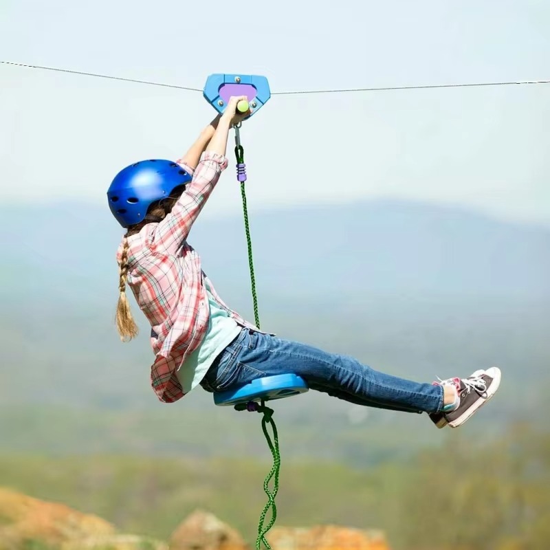 Outdoor Adventure Zipline - Açık Hava Zipline Oyun Seti, Arka