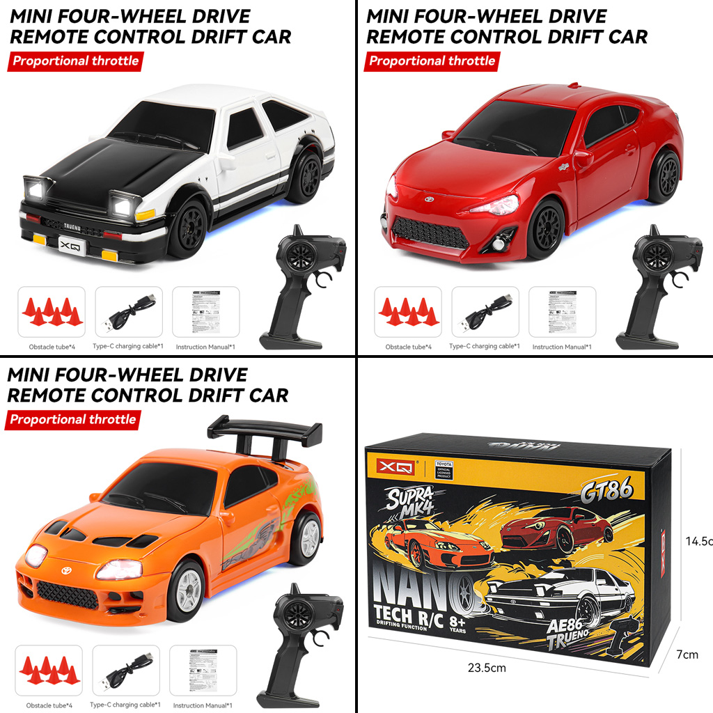 2.4G RC Drift Arabası 1/64 4WD - Outdoor Adventure Group incelemesi ve fiyatı