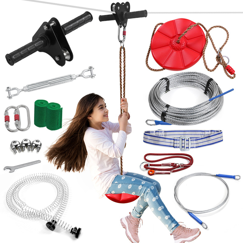 Çocuklar için Disk Salıncaklı  - Outdoor Adventure Zipline incelemesi ve fiyatı